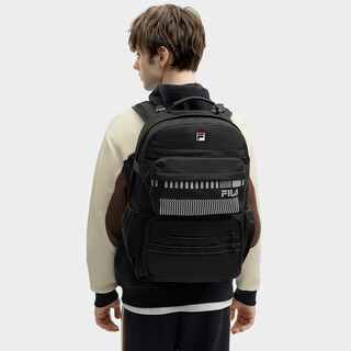 Fila detachable waist bag men's sports backpack men's fashion casual multi-pocket large capacity portable backpack black xs