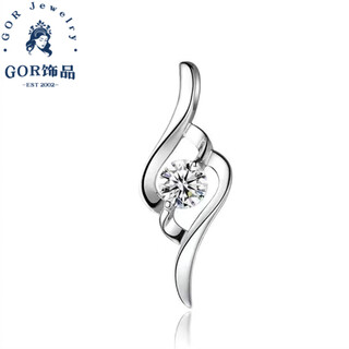 Fat donglai same style platinum pendant without chain pt950 platinum women's platinum necklace single pendant single 18k cupid white diamond