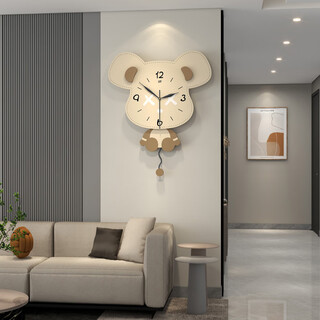 Jiujiuda 2025 new internet celebrity living room clock wall clock home fashion wall clock internet celebrity creative clock wall hanging simple and modern