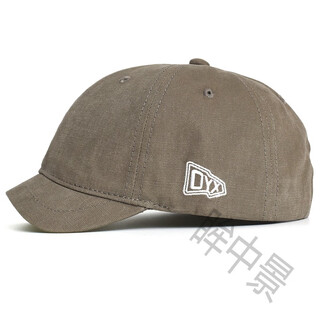 Mid-eye view hat short brim 3cm men's soft-top japanese retro short-brimmed peaked cap men's trendy brand yuppie inch baseball cap light coffee one size