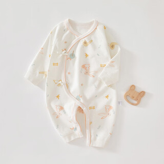 Joyncleon newborn baby clothes pure cotton newborn baby butterfly clothes baby jumpsuit underwear spring autumn winter pajamas jungle bunny 52cm