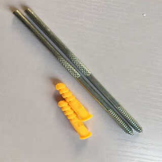 Taishilon suitable for wall partition screw invisible screw shelf extended invisible bracket bolt expansion screw m6m8 6mm invisible screw single