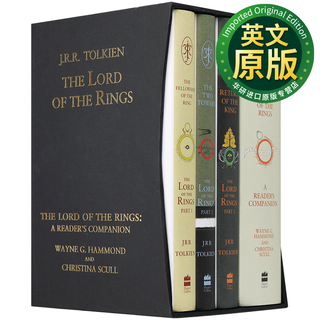 Tolkien's works collection, original english version, the lord of the rings, the hobbit, the lord of the rings, middle-earth, prose stories, imported fantasy original novels, english version, j. r. r. tolkien, the lord of the rings