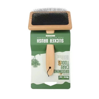 Pet comb teddy bichon fluffy comb beauty comb air cushion comb pulling comb needle comb pulling knot comb small dog historee air bag m size suitable for 20 jin jin equal to 0.5 kg