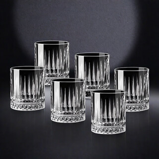 North latitude 23 degrees liquor glass two liang crystal glass small wine glasses home one or two one-sip cup set bar thickened spirit glass six 100ml twenty liang diamond pattern wine glasses