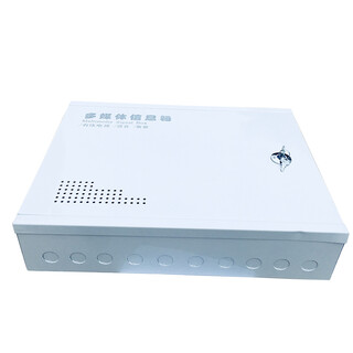 多媒体信息箱家用 明装弱电箱挂墙 交换机集线布线箱500 400大号