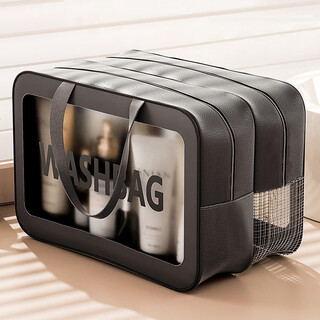 Lohas travel toilet bag men's wet and dry separation swimming bag business travel storage cosmetics bath bath wash bag bath pocket waterproof