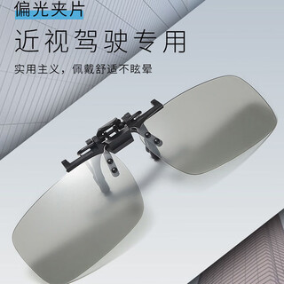 Lesca lunetier sunglasses clip-on myopia glasses polarized color-changing sunglasses for men and women driving special fishing day and night lenses