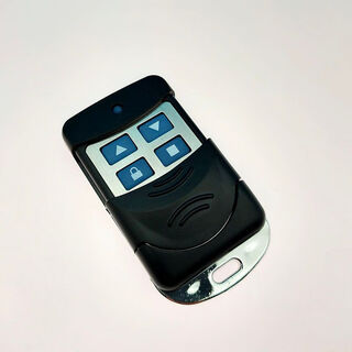 Dial code 433mhz remote control nanwei tubular motor electric door garage door roller shutter door remote control wireless key luxury large slider dial code 433m