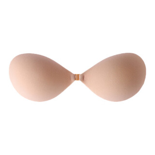 Ancient and modern (gujin) bra stickers for women, push-up invisible bra stickers, anti-bump, big breasts, summer thin wedding dress, strapless underwear, round cup, skin color - thin a cup