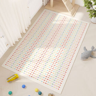 Fantasy summer dopamine pet-specific carpet waterproof urine barrier dog fence mat non-stick hair large size floor mat anti-slip n stars dots wipe clean 200cmx300cm