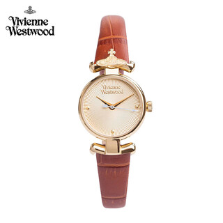 Vivienne westwood west queen mother watch belt girl birthday gift for girlfriend christmas gift new year's eve vv090gdbr