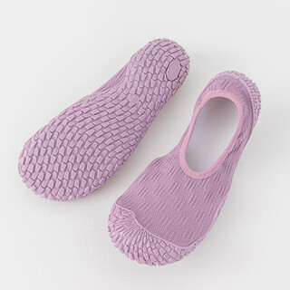 Goren shark jump exercise silent soft sole shock absorbing jump rope men's and women's indoor sports non-slip fitness running pilates special yoga shoes platycodon purple sawtooth shark non-slip sole 38-39 size