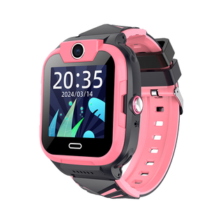 金卡智能小鹿互联电话手表儿童定位手表电话A3A5Sa小鹿跟踪器小孩定位GPS追踪器防丢器视频通话 粉红色
