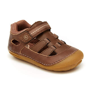 Stride ritestride rite unisex kids soft sport tight sandals, brown brown 3 infant