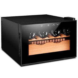 Fuke fk-25c intelligent constant temperature moisturizing cedar wood naked home living room household small cigar cabinet red wine cabinet cigar red wine style