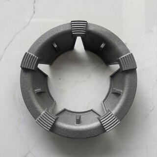 勤凯煤气灶防风罩家用加厚聚火罩节能罩通用型防滑支架挡风架配件铸铁 5爪聚火节能(原色无喷漆)