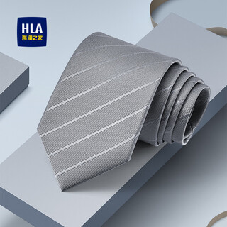 Heilan house (hla) heilan house tie men's business formal wear striped style all-match interview work wedding hand gift box