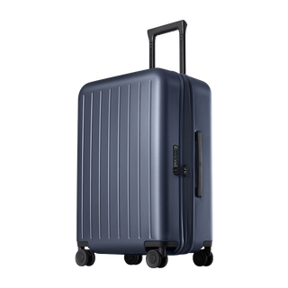 95% new mijia xiaomi suitcase 24-inch expanded trolley case universal wheels large capacity suitcase men's and women's password box blue