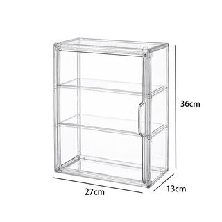 Yusenyi doll storage box chiikawa display cabinet jiikawa usachi pain cabinet rack transparent dust-proof hanging large 1 pack three-layer highly transparent dust-proof and moisture-proof