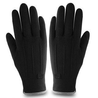 Torchman men's gloves cold protection warm touch screen gloves outdoor electric vehicle gloves driving gloves h3040 black