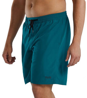 Tyr men's 21cm quick-drying beach shorts, comfortable and breathable lagoon blue xx-large