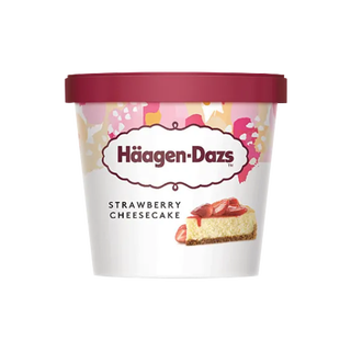 Haagen-dazs ice cream strawberry cheesecake flavor ice cream 95ml/cup small cup ice cream