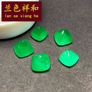 Blue peace 10 colombian sugar tower emerald 18k gold ring muzo emerald 18k gold female inlaid ring pendant 1.43 carats 10#