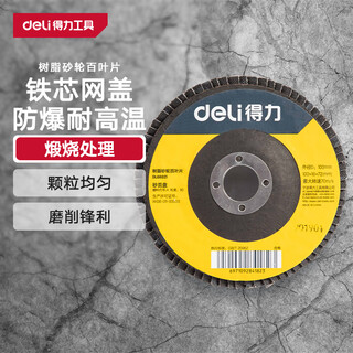 Deli schleifscheibe verschlussklinge polierschleifscheibe edelstahl winkelschleifscheibe holzbearbeitung 100*16*72mm