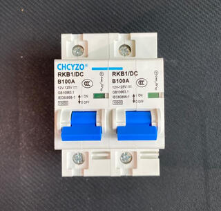 电动车双电池转换开关72V60V直流空开63A 双电源切换互锁开关100A 转换开关100A