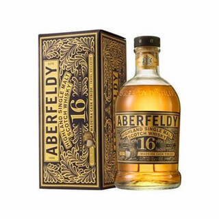艾柏迪（Aberfeldy）16年 马德拉桶 苏格兰高地 威士忌 700ml 40度 礼盒装 进口洋酒