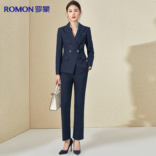 Luo meng suit women's professional decoration single suit business ol women's interview work commuting suit jacket