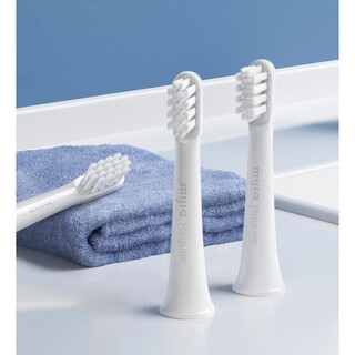 Xiaomi (mi) sonic electric toothbrush t100 home smart waterproof rechargeable toothbrush for boys and girls couples original t100 toothbrush head (3 pack)