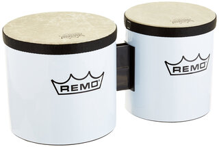 REMO 节日邦戈鼓 15-17cm 白色 预调音 古巴打击乐器