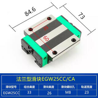 Linear guide low assembly slider eg15 eg20 eg25 eg30 egh20ca egh25ca slider eg25 with wings other
