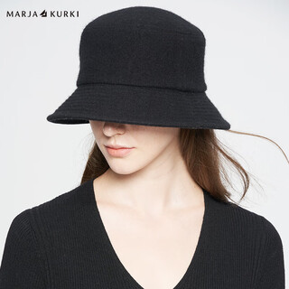 Maria gucci fisherman hat women's windproof warm wool cashmere blended basin hat women's japanese style anron 6oo952199 black