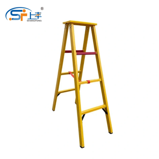 Sf/shangfeng electrical insulated ladder frp herringbone ladder engineering ladder electric single straight ladder combined ladder joint ladder lifting telescopic ladder herringbone ladder 1.5 meters