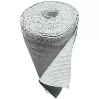 High-density high-temperature resistant asbestos cloth fire-proof asbestos fire-extinguishing blanket fire-blocking cloth welded flame-retardant cloth exhaust pipe insulation cloth high-density 1mm thick full roll 50kg 50 meters