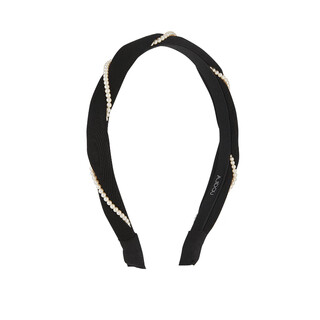 Ajidou ajidou afternoon starlight hair accessories series fashionable and elegant pearl hairband 2025 new birthday gift for women