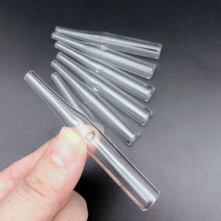 Suitable for absorbing blackheads and oil stains/beauty equipment accessories/round blackhead glass straw, blackhead glass round round (price for one)