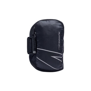 Anta (anta) arm bag running fitness cycling bag sports mobile phone bag portable adjustable thin running bag wrist bag basic black-1