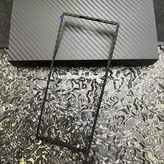 Samsung (samsung) original quality zfold6 kevlar aramid fiber material samsung zfold7 mobile phone case zfold5 carbon samsung zfold6 three-piece blue fine lines 600d volcanic hole single back cover