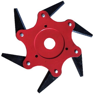 Lawn mower wire mowing head, universal wire wheel mowing head, rust removal head, wire disc, metal wear-resistant, not afraid of stones, six-blade knife, universal for gasoline lawn mowers