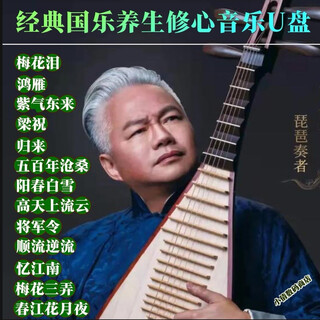 The new chinese music master pure music car-mounted usb flash drive guqin guzheng pipa classic lossless music heart-nourishing songs usb flash drive the new chinese music master pure music car-mounted usb flash drive classical (selected) chinese music pure music usb flash drive 220 songs