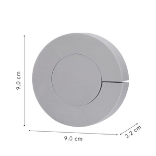 Japan's rakuen faucet special strong water-absorbent dual-purpose sponge pva cloud sponge to wipe off water stains gray diameter 9cm*2.2cm