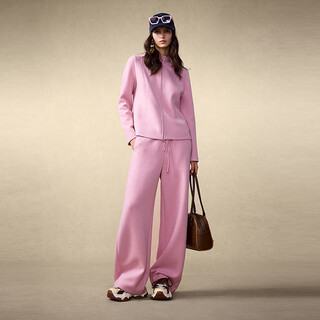 Wancaoyi (wancaoyi) shopping mall same style 2025 winter new fashion suit h29432551 smoke pink m