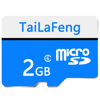 泰拉锋 tf内存卡音箱手机TF卡音响行车记录仪卡MP3存储卡Micro SD卡MP4监控摄像头通用 2GB
