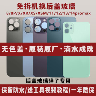 Isuitable for apple x glass back cover iphone8xr