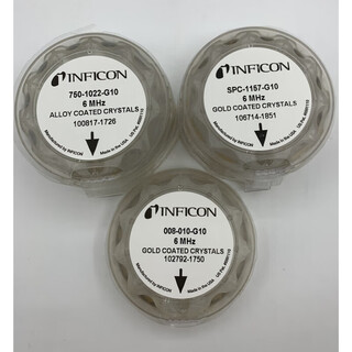 Crystal oscillator inficon crystal oscillator inficon optical coating crystal 186206/5mhz/10 pieces