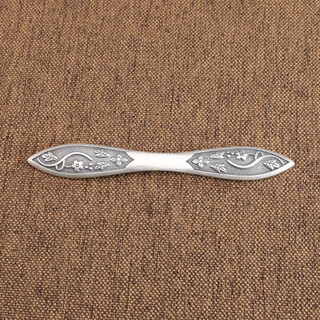Rongxia s925 silver imitation ancient silver classical joy hairpin headdress classical style double-pointed flower hairpin hairpin jewelry retro hairpin